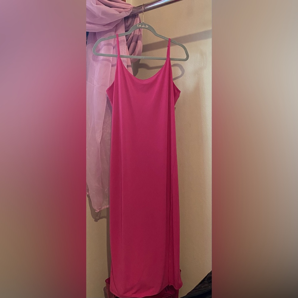 Pink dress